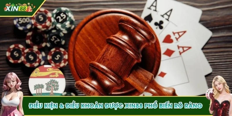 Điều kiện & điều khoản được XIN88 phổ biến rõ ràng