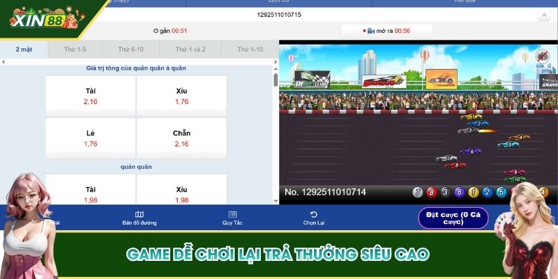 Game dễ chơi lại trả thưởng siêu cao