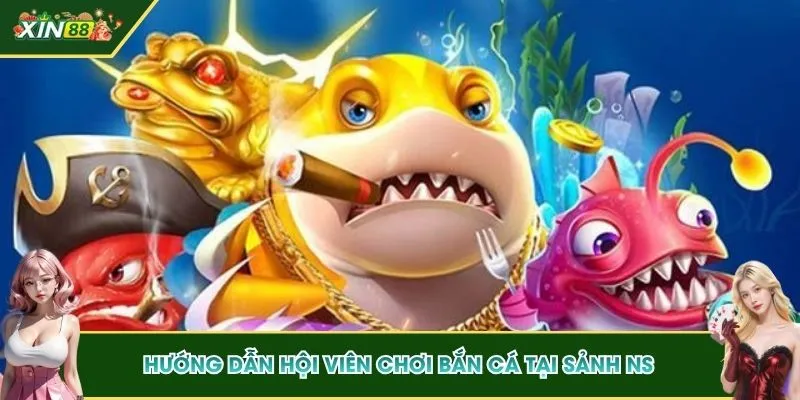 Hướng dẫn hội viên chơi bắn cá tại sảnh NS